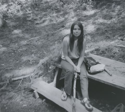 Carolyn & John, in March, March 1971, photograph 6 of 12