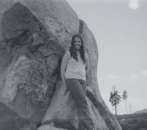 Carolyn & John, in March, March 1971, photograph 7 of 12