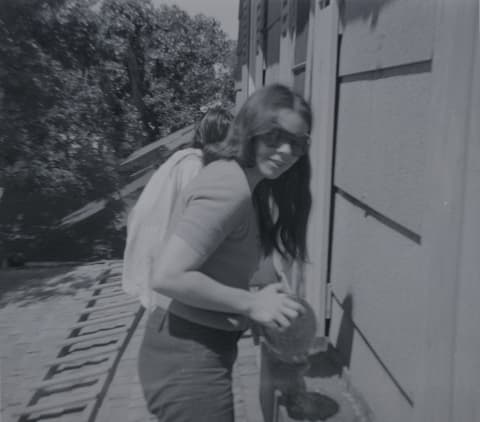 Carolyn & John, in March, March 1971, photograph 8 of 12