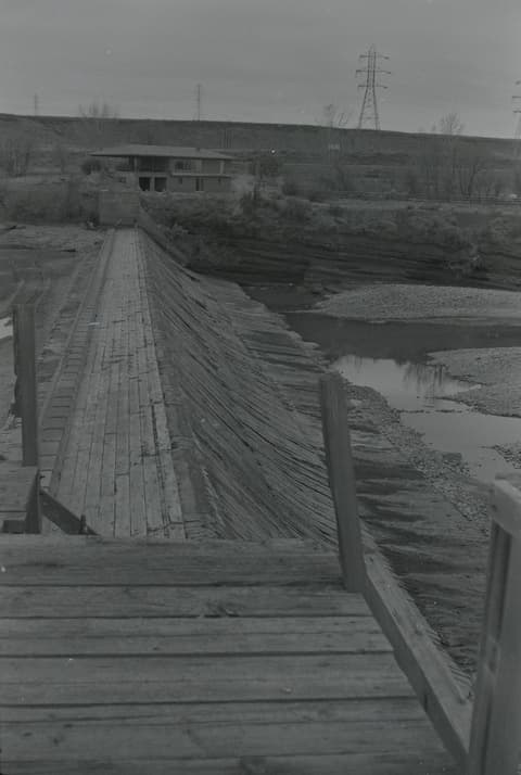 Barber Dam, October 1971, photograph 3 of 6