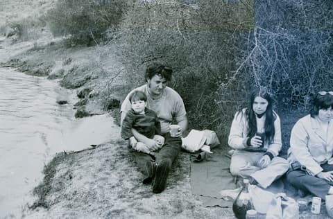 The Bonsai Party, April 1971, photograph 4 of 22