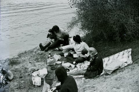 The Bonsai Party, April 1971, photograph 5 of 22