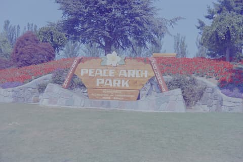 Canadian Vacation: Peace Arch & Stanley Park, September 1973, photograph 3 of 17