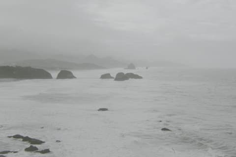 Cannon Beach, Halloween & Seattle, autumn 1973, photograph 2 of 11