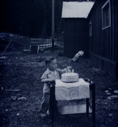 Birthday Cakes, probably the 1950s, photograph 3 of 14