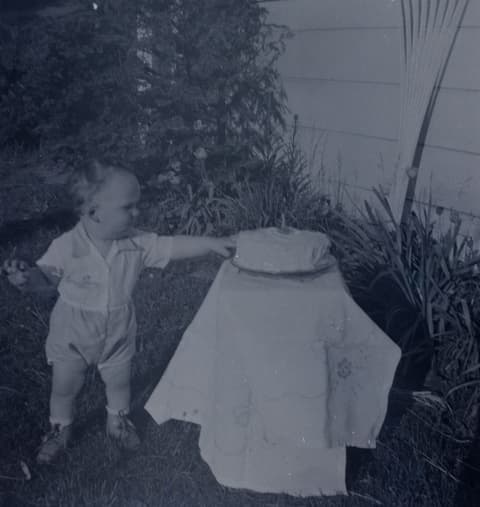 Birthday Cakes, probably the 1950s, photograph 7 of 14