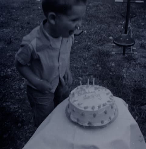 Birthday Cakes, probably the 1950s, photograph 13 of 14