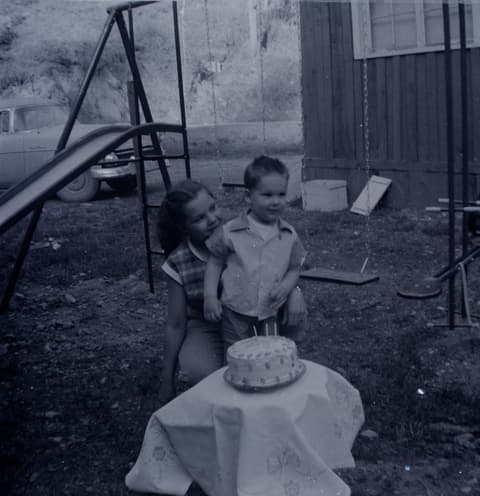 Birthday Cakes, probably the 1950s, photograph 14 of 14