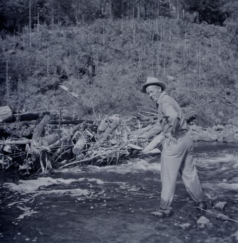 Gone Fishing, probably the 1950s, photograph 4 of 6