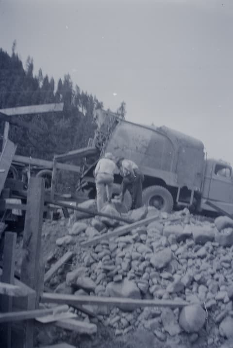 The Highway Crew, probably the early 1950s, photograph 25 of 33
