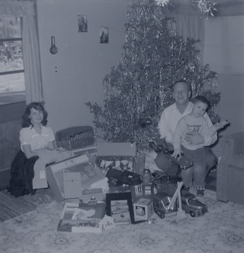 Christmas and Easter, probably the late 1940s–50s, photograph 2 of 8