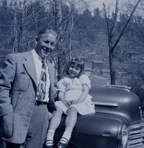 Christmas and Easter, probably the late 1940s–50s, photograph 7 of 8