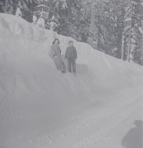 Snowbound, probably the 1950s, photograph 4 of 38