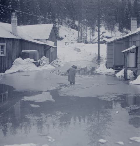 Snowbound, probably the 1950s, photograph 17 of 38