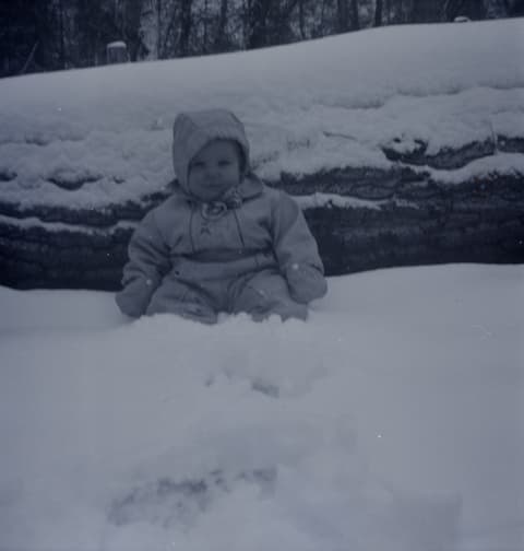 Snowbound, probably the 1950s, photograph 19 of 38