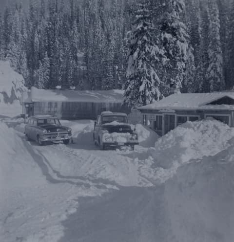 Snowbound, probably the 1950s, photograph 25 of 38