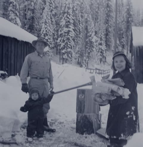 Snowbound, probably the 1950s, photograph 31 of 38
