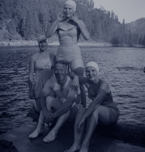 Swimming Holes, probably the late 1940s–50s, photograph 15 of 22