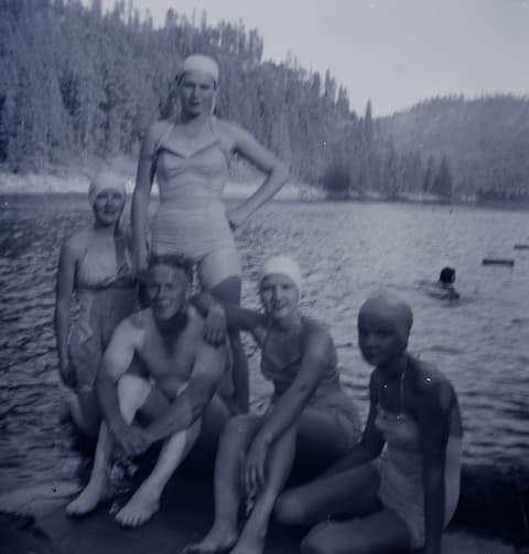 Swimming Holes, probably the late 1940s–50s, photograph 19 of 22