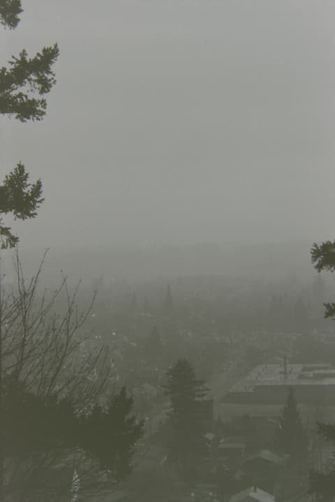 Portland in the Fog, March 1974, photograph 11 of 13