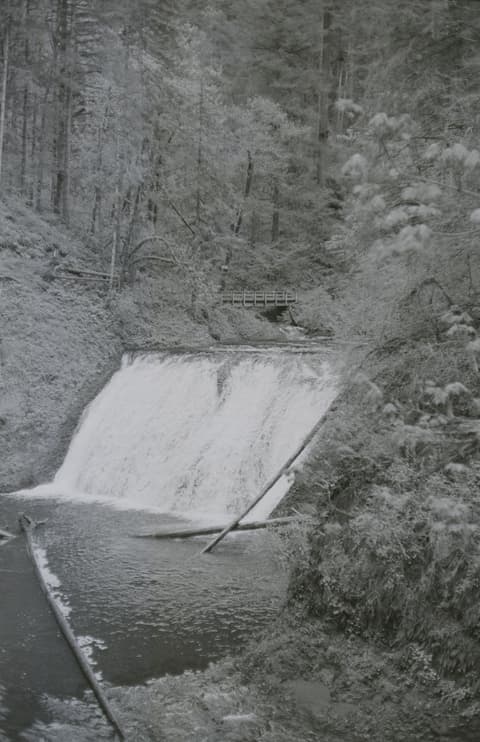 Silver Falls & Eagle Creek, May 1973, photograph 2 of 13