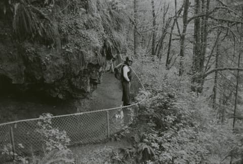 Silver Falls & Eagle Creek, May 1973, photograph 5 of 13