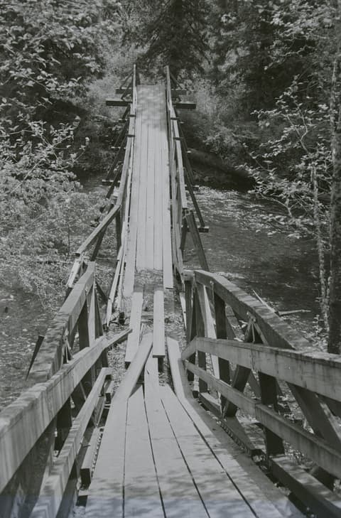 Silver Falls & Eagle Creek, May 1973, photograph 9 of 13