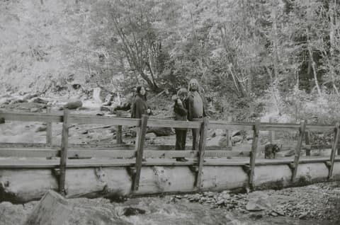 Snow, Christmas, the Zoo & Mt. Hood, April 1973, photograph 17 of 21