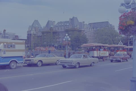 Victoria: Totems, Parliament & Butchart Gardens, September 1973, photograph 3 of 18