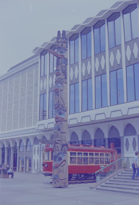 Victoria: Totems, Parliament & Butchart Gardens, September 1973, photograph 4 of 18