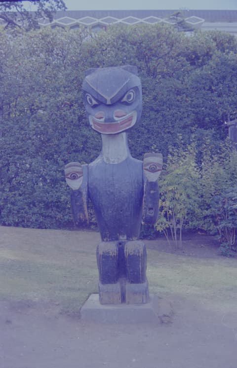 Victoria: Totems, Parliament & Butchart Gardens, September 1973, photograph 8 of 18