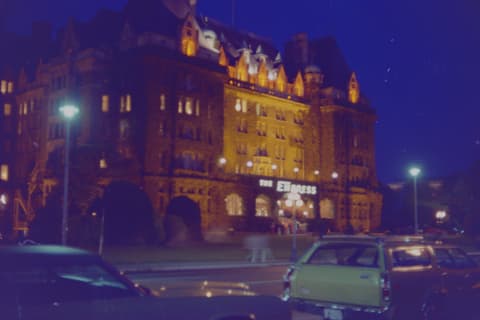 Victoria by Night & the Ferry Home, September 1973, photograph 2 of 20