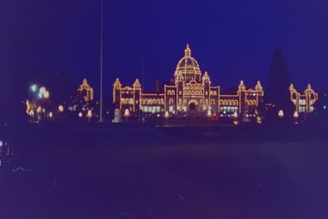 Victoria by Night & the Ferry Home, September 1973, photograph 4 of 20