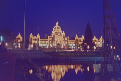 Victoria by Night & the Ferry Home, September 1973, photograph 5 of 20