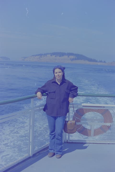Victoria by Night & the Ferry Home, September 1973, photograph 10 of 20